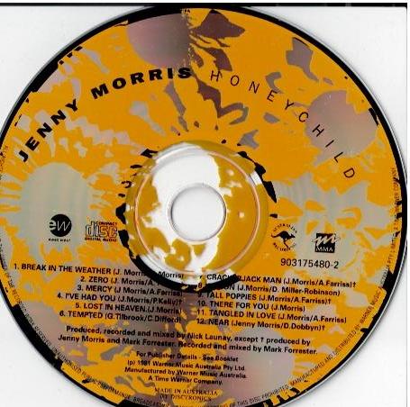 Jenny Morris – Honeychild (CD, Album)