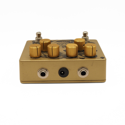 VS Audio Golden Royal Flush Dual Overdrive Effects Pedal