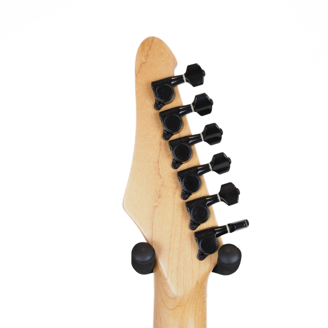 1990 Yamaha RGZ Series RGZ 611M Electric Guitar in Black