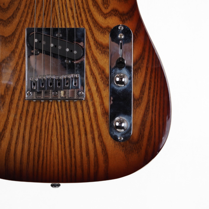 2021 Chapman ML3 Traditional Telecaster-Style Electric Guitar in Natural Ash Grain