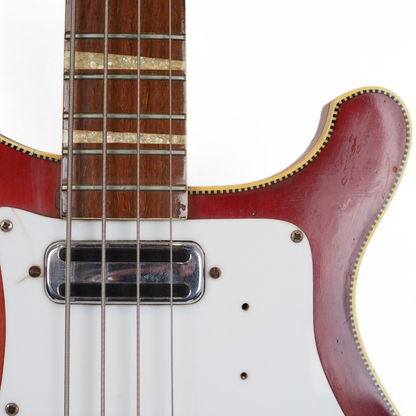 1972 Rickenbacker 4001 Bass Guitar in Fireglo