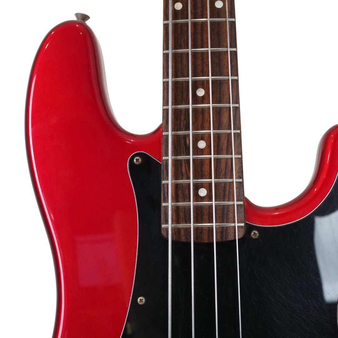 2016 Squier Affinity Series Precision Bass PJ Electric Bass Guitar in Metallic Red