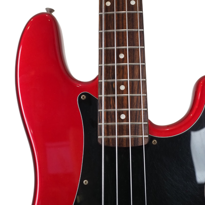 2016 Squier Affinity Series Precision Bass PJ Electric Bass Guitar in Metallic Red