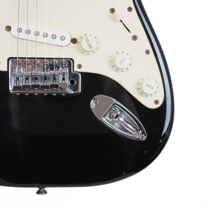 2010 Squier Affinity Stratocaster Electric Guitar in Gloss Black