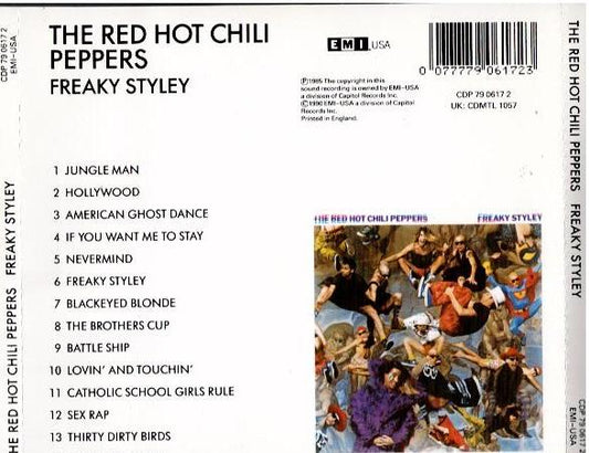 The Red Hot Chili Peppers – Freaky Styley (CD, Album, Reissue)