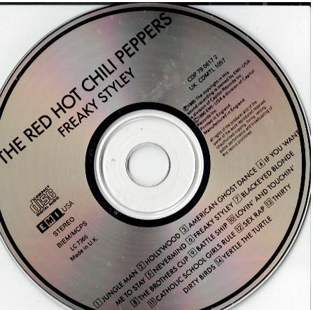 The Red Hot Chili Peppers – Freaky Styley (CD, Album, Reissue)