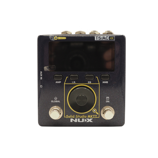 NUX Verdugo Series Solid Studio MKII Preamp Power Amp Simulator & IR Loader Pedal