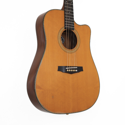 1986 Ibanez LS-335 Lonestar Dreadnought Acoustic Guitar MIJ