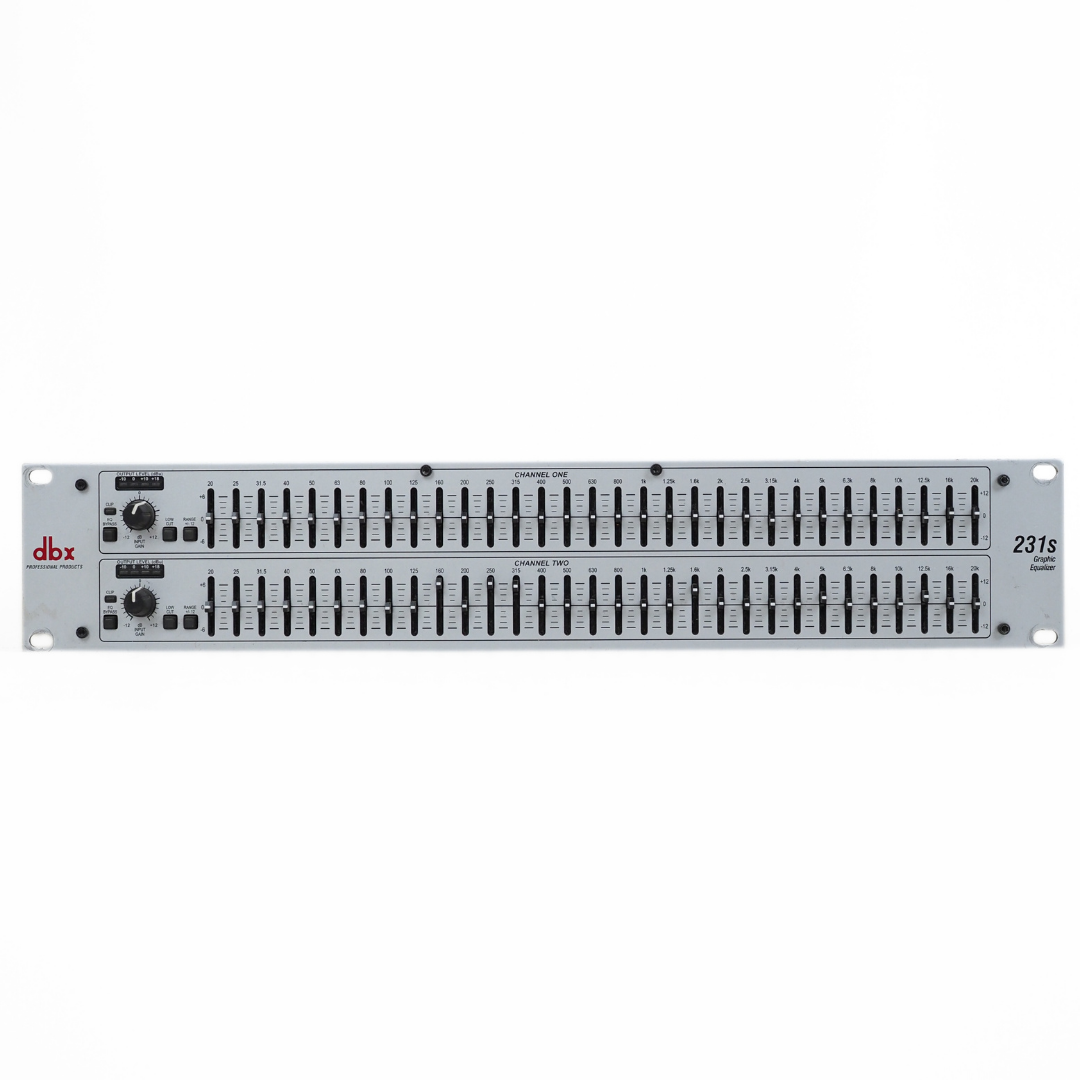 DBX 231s 2-Channel 31-Band Graphic Equalizer