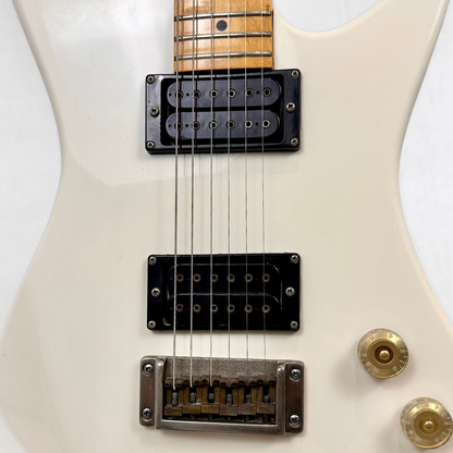 1980s Quest Atak 2 Electric Guitar in Vintage White