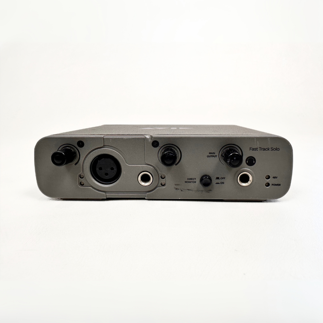 Avid Fast Track Solo Audio Interface – Southside Guitars Avid Fast Track Solo Audio Interface – Southside Guitars