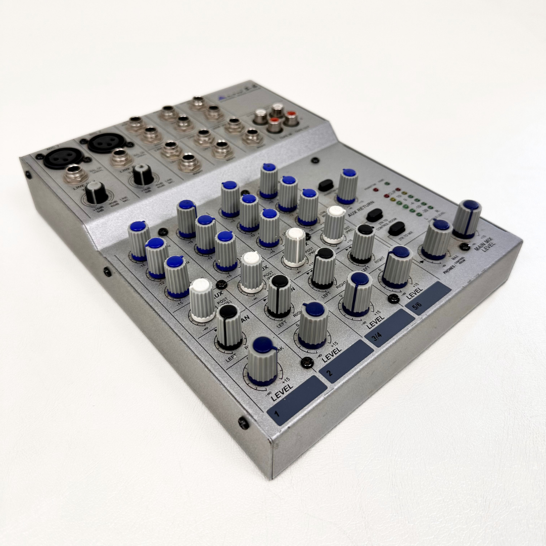 Alto Professional S-6 6-Channel Compact Analog Mixing Console