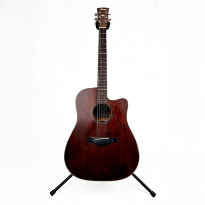 2014 Ibanez Artwood AW250ECE-RTB Acoustic-Electric Guitar