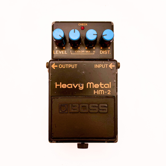 1986 Boss HM-2 Heavy Metal Distortion Effects Pedal
