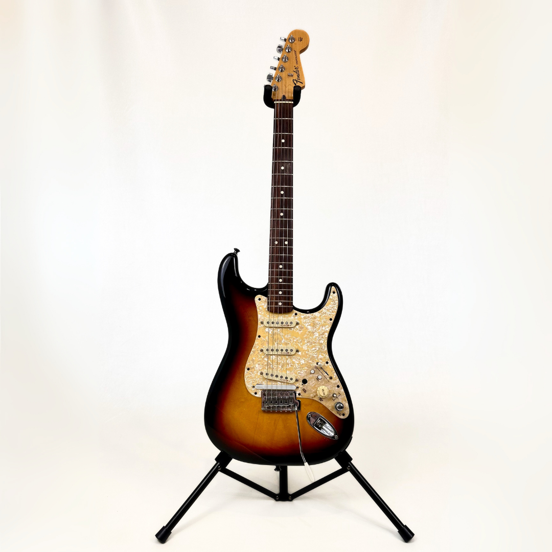 1996 Fender Stratocaster with Roland GK-2 'Roland-Ready' Pickup Electric Guitar in Sunburst