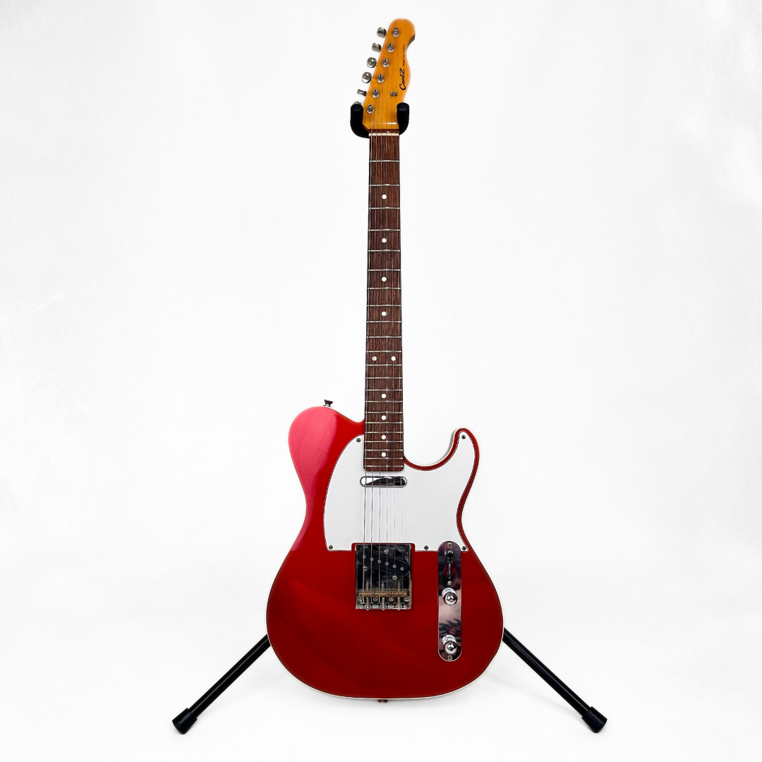 CoolZ ZTL-2R Telecaster Electric Guitar in Gloss Red