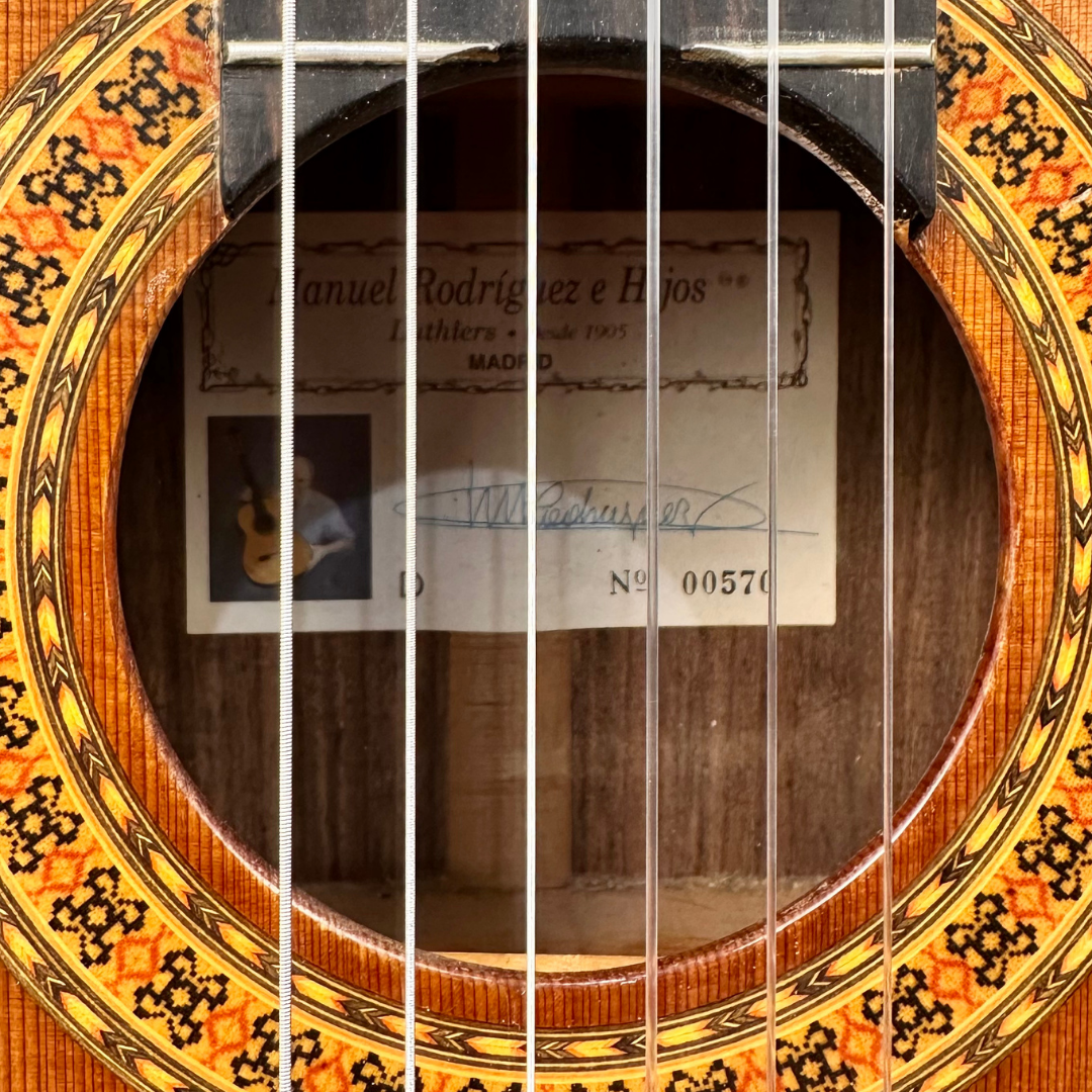 1990s Manuel Rodríguez e Hijos Model D Classical Guitar