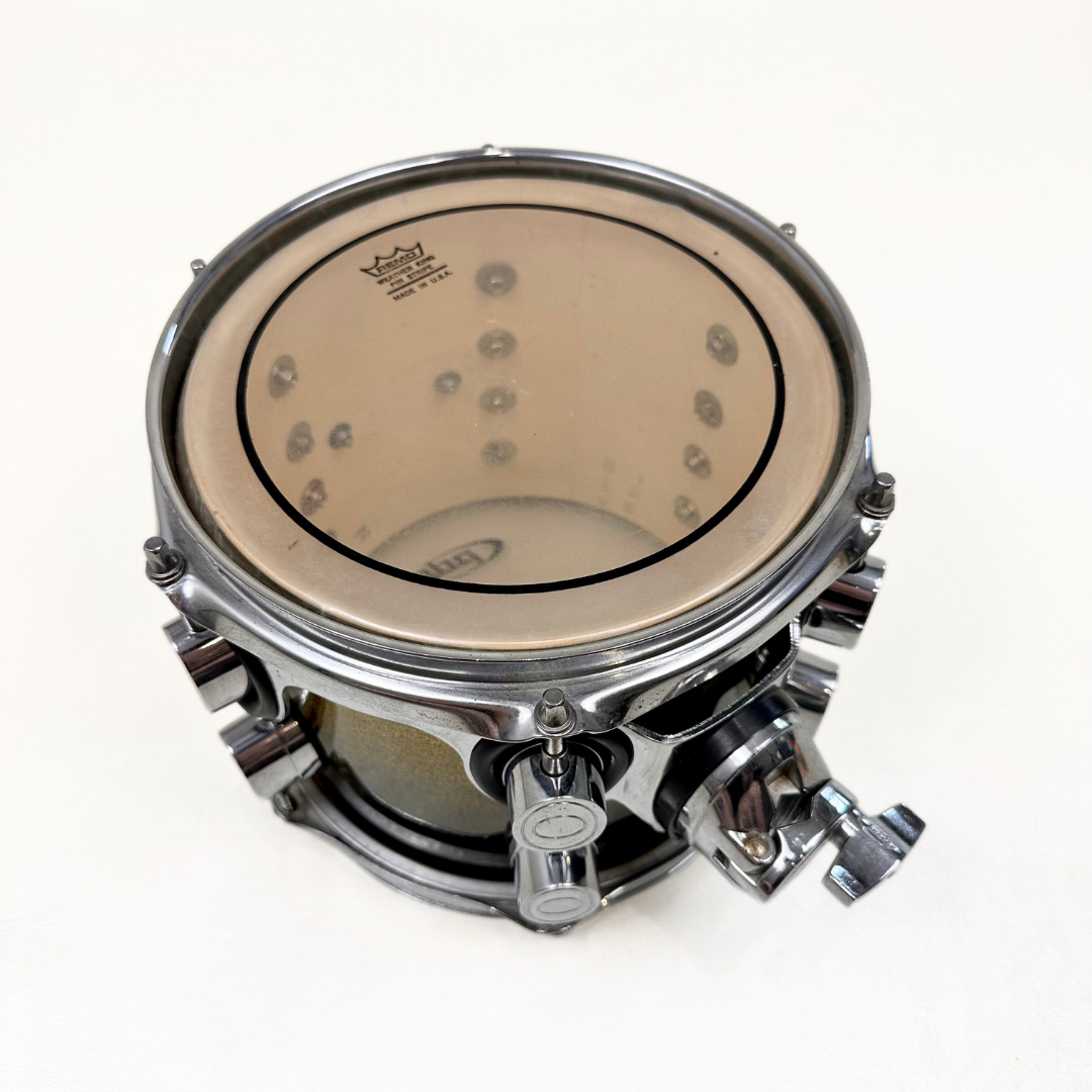 PDP X7 Series 8" x 7" Tom Drum in Gold to Black Sparkle Fade