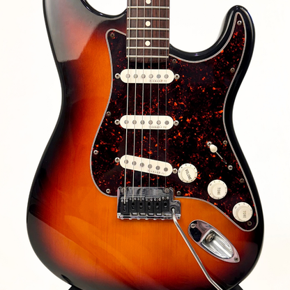 1996 Fender American Standard Stratocaster Electric Guitar in Sunburst