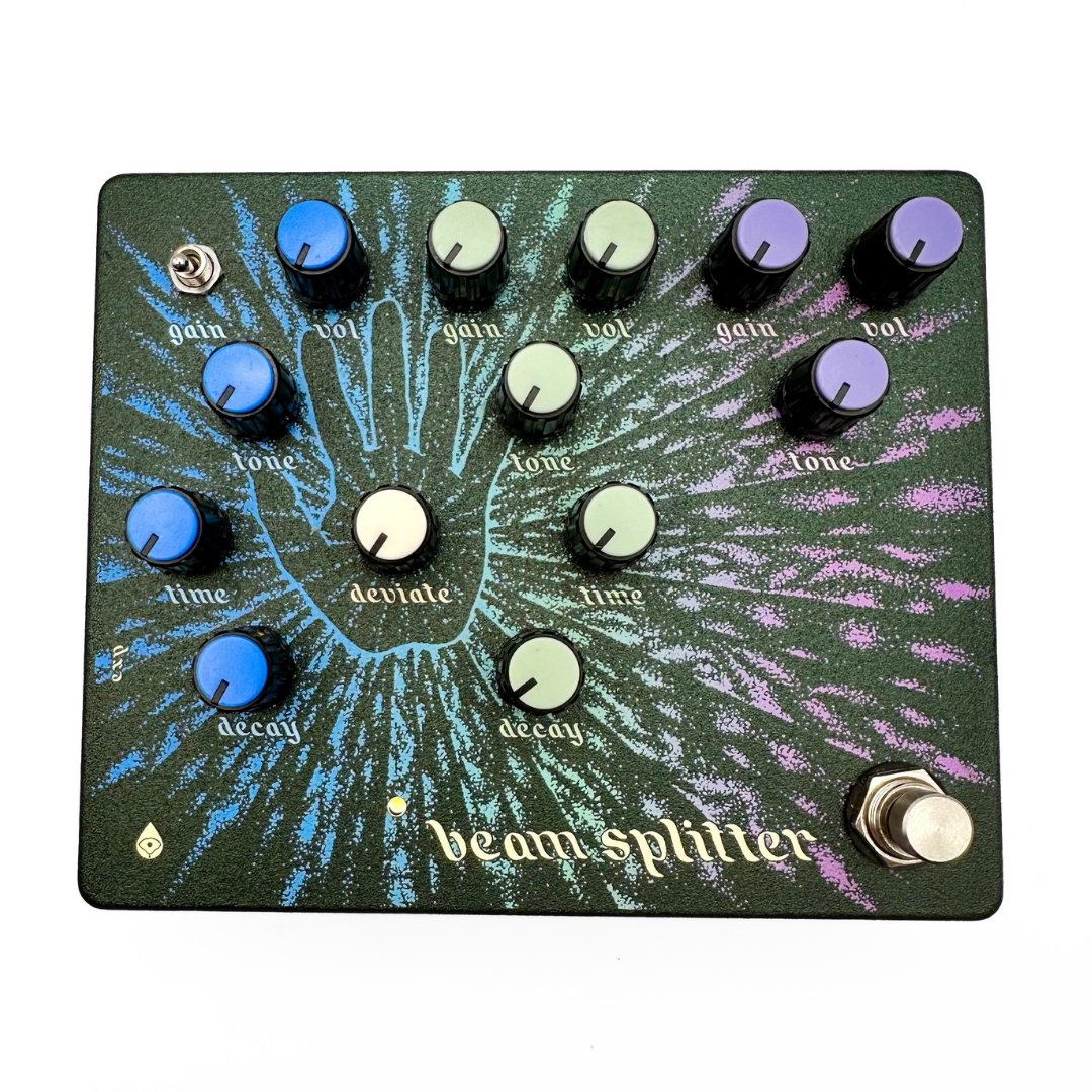 Old Blood Noise Endeavors Beam Splitter Triple-Tracker Distortion/Overdrive Effects Pedal