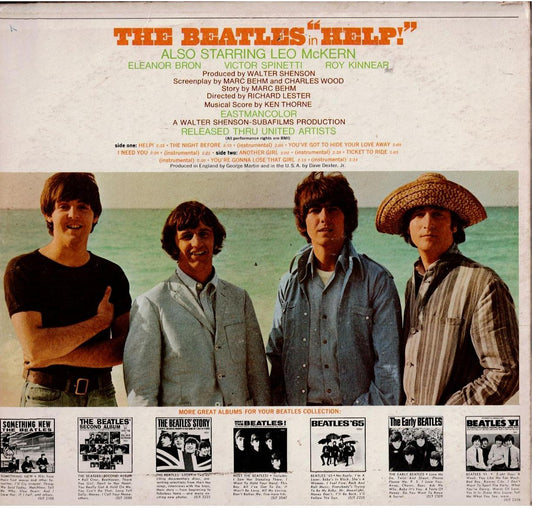 The Beatles – Help! (Original Motion Picture Soundtrack) (Vinyl, LP, Album, Mono, Gatefold Sleeve, Scranton Pressing)