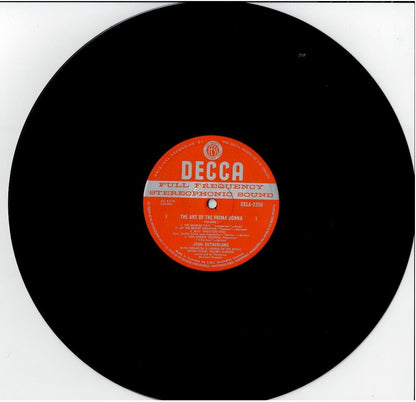 Joan Sutherland – The Art Of The Prima Donna, Vol.1 (Vinyl, LP, Stereo)