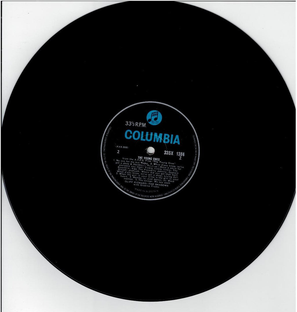 Cliff Richard and The Shadows - The Young Ones (Vinyl, LP, Mono)