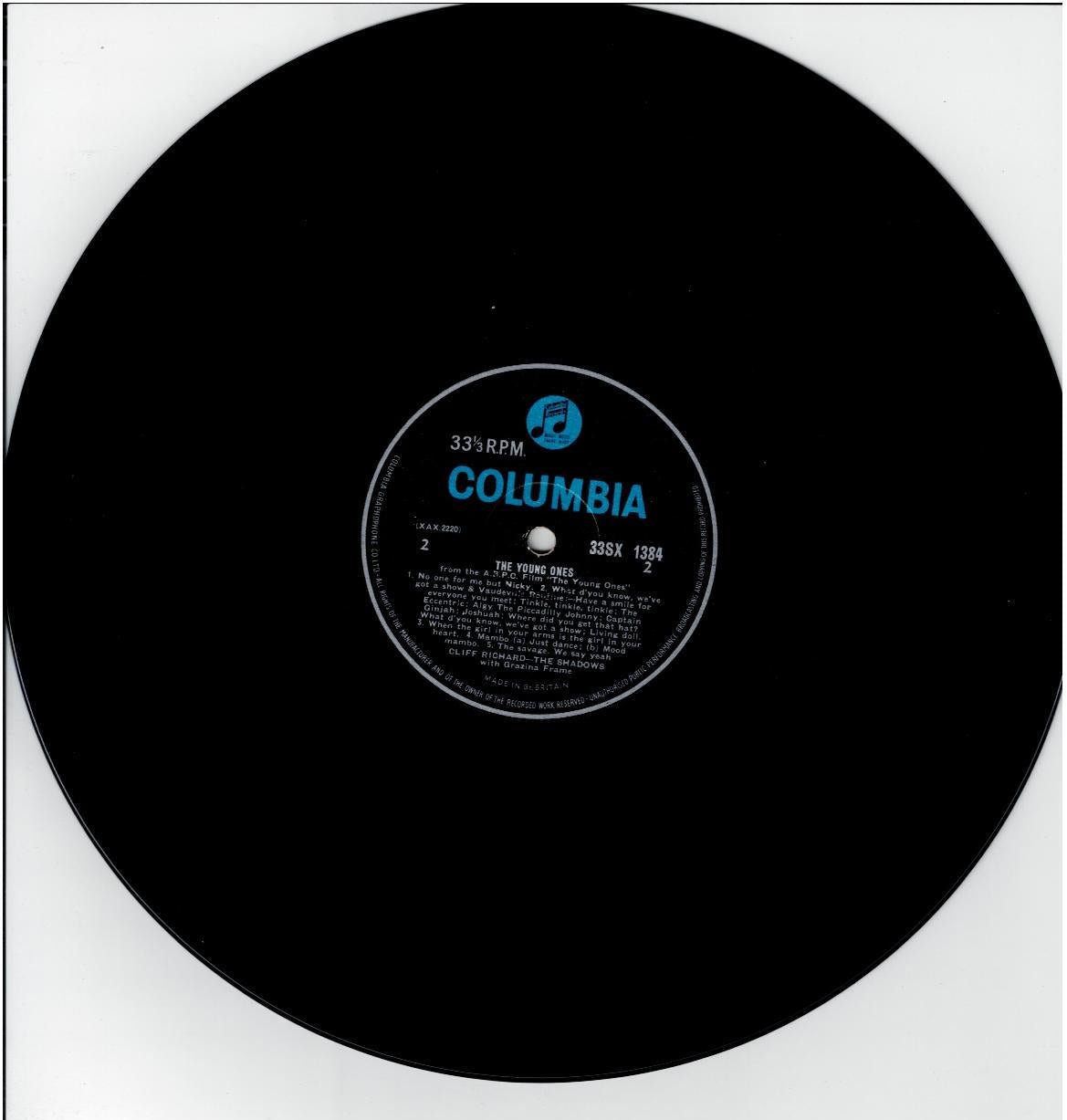 Cliff Richard and The Shadows - The Young Ones (Vinyl, LP, Mono)