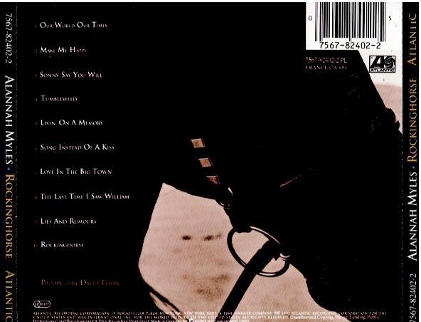Alannah Myles – Rockinghorse (CD, Album)