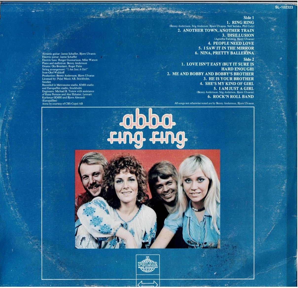 ABBA – Ring Ring (Vinyl, LP, Album) – Southside Guitars