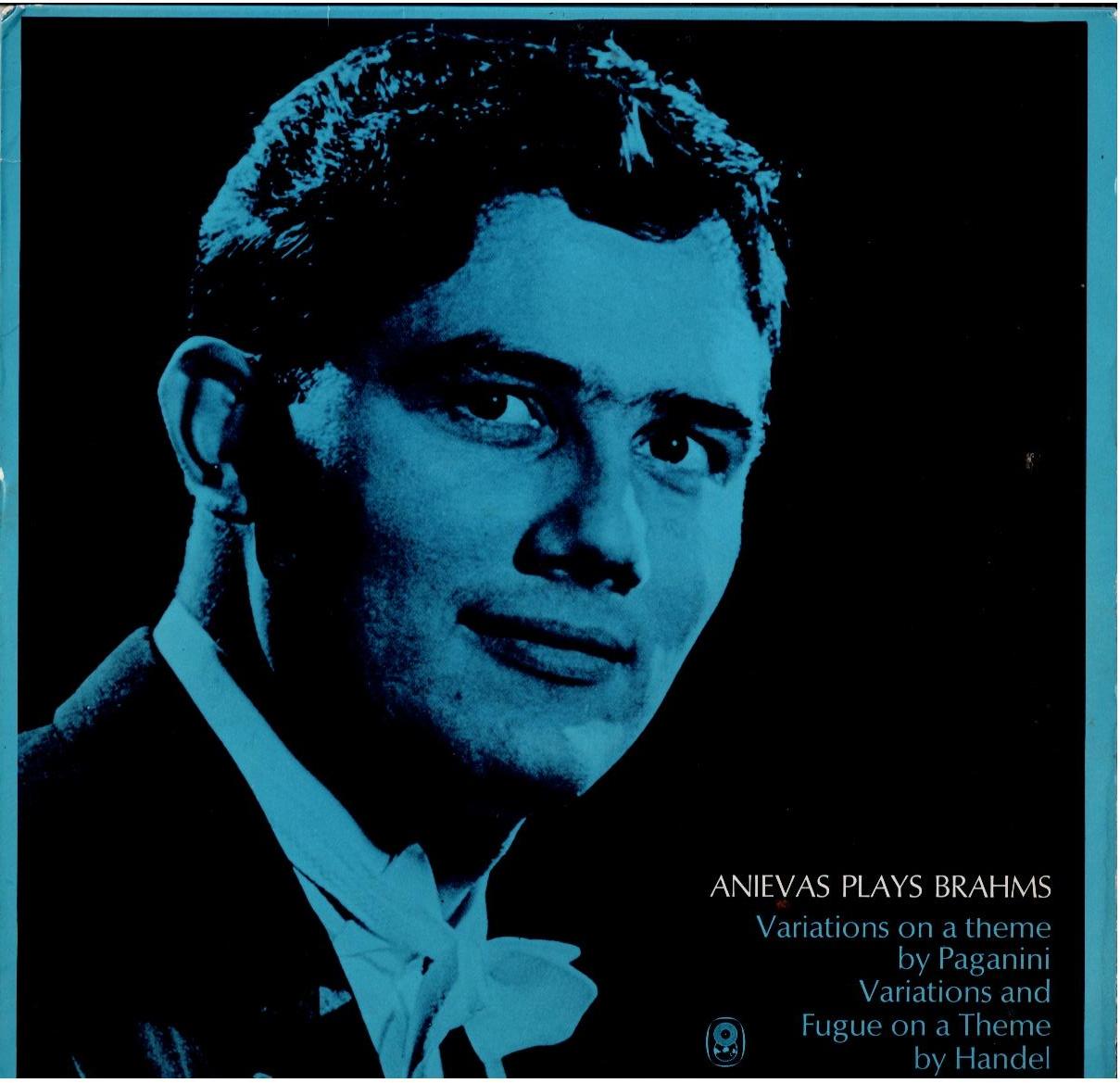 Brahms, Agustin Anievas – Anievas Plays Brahms (Vinyl, LP, Album, Club Edition, Stereo)