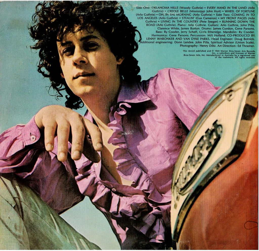 Arlo Guthrie – Running Down The Road (Vinyl, LP, Album)