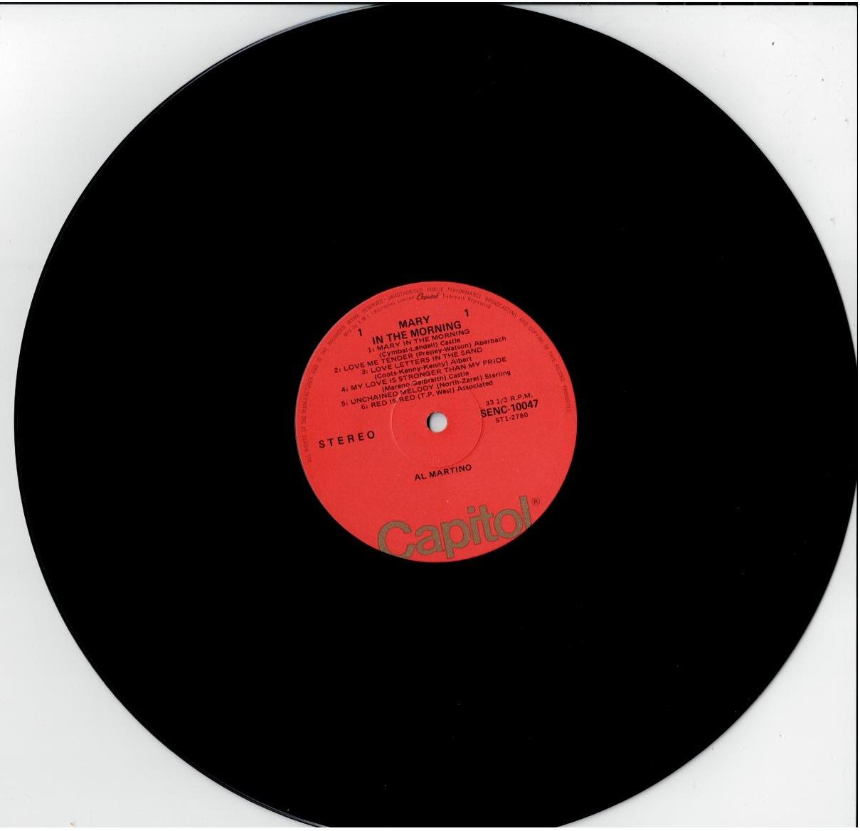 Al Martino – Mary In The Morning (Vinyl, LP, Album, Reissue)