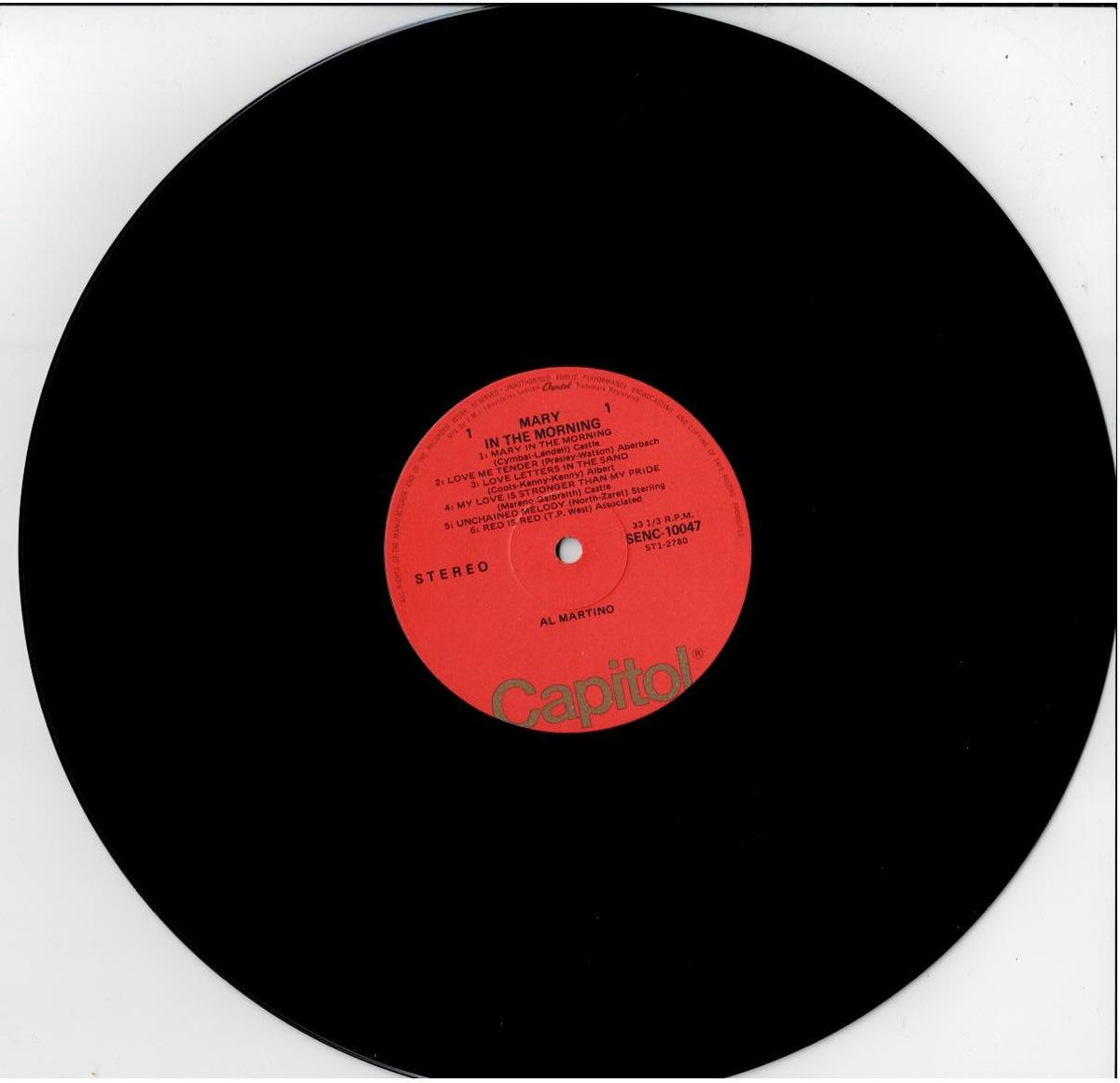 Al Martino – Mary In The Morning (Vinyl, LP, Album, Reissue)