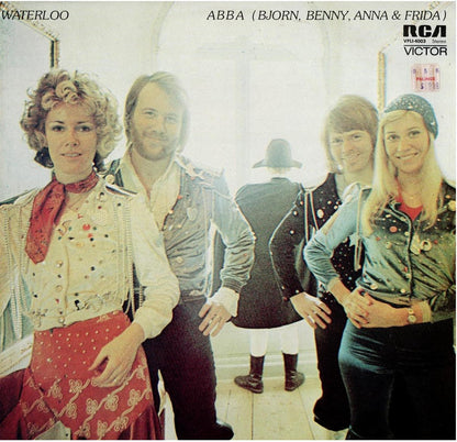 ABBA, Bjorn, Benny, Anna & Frida – Waterloo (Vinyl, LP, Album, Yellow Labels)
