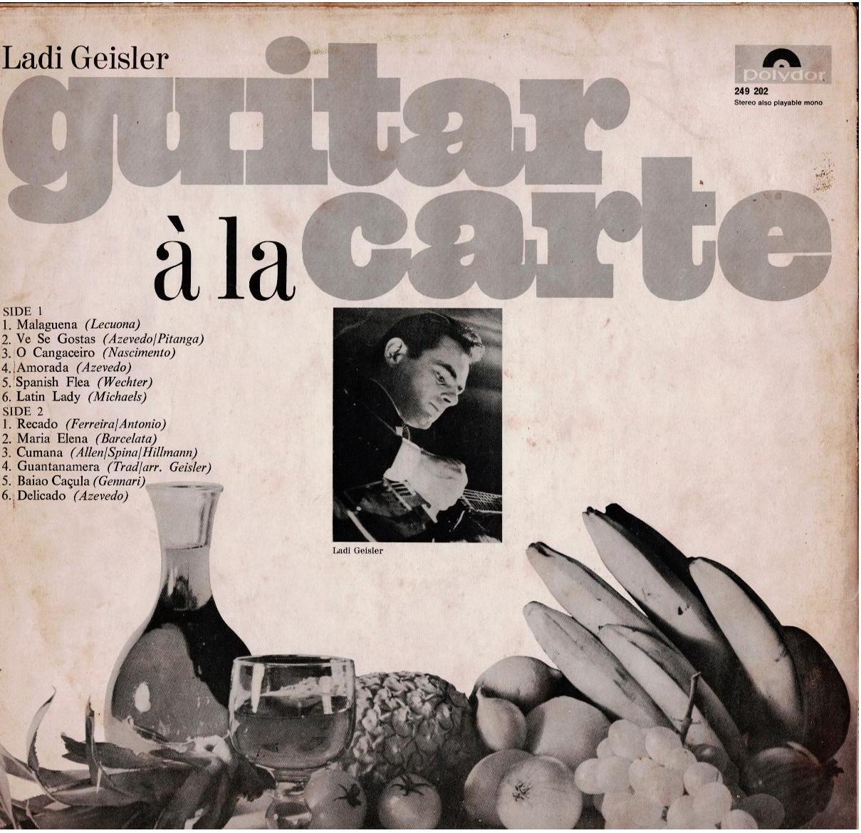 Ladi Geisler – Guitar À La Carte (Vinyl, LP, Album)