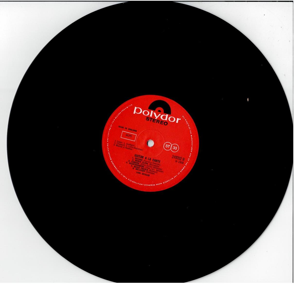 Ladi Geisler – Guitar À La Carte (Vinyl, LP, Album)