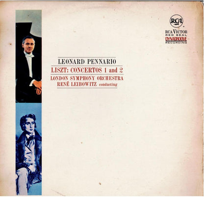 Leonard Pennario - Liszt: London Symphony Orchestra / René Leibowitz – Concertos 1 And 2 (Vinyl, LP, Stereo)