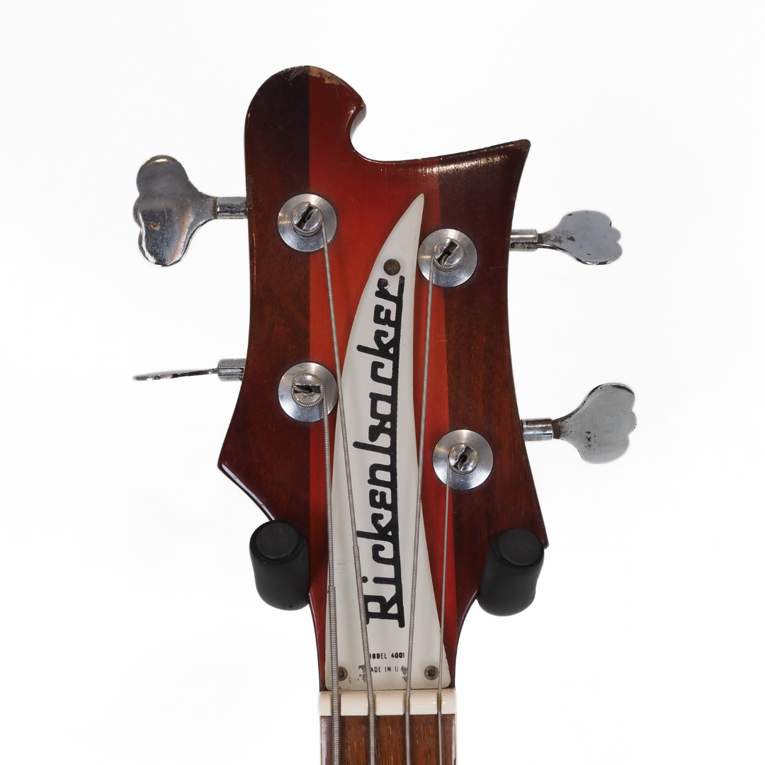 1972 Rickenbacker 4001 Bass Guitar in Fireglo