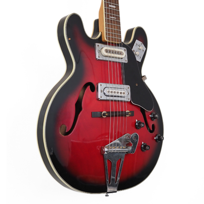 Unbranded Matsumoku Aria Diamond-Style Hollow-Body Electric Guitar