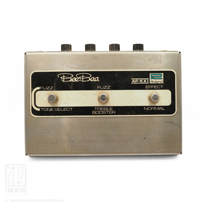 1970s Roland AF-100 BeeBaa Fuzz & Treble Booster Effects Pedal