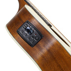 Bromo BAA2CE Grand Auditorium Acoustic/Electric Guitar with Venetian Cutaway