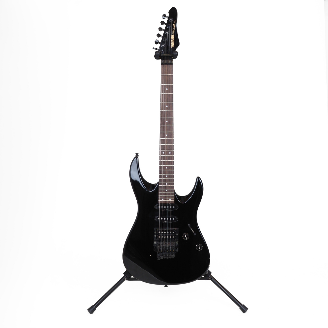 1990 Yamaha RGZ Series RGZ 611M Electric Guitar in Black