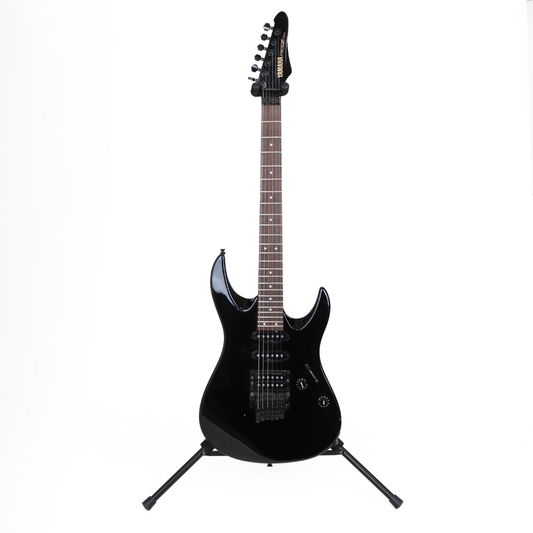 1990 Yamaha RGZ Series RGZ 611M Electric Guitar in Black