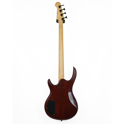 2007 Epiphone Embassy Standard IV Electric Bass Guitar in Walnut-Style Transparent Finish