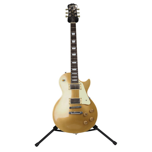 2005 Epiphone Les Paul Classic Goldtop Modified Electric Guitar