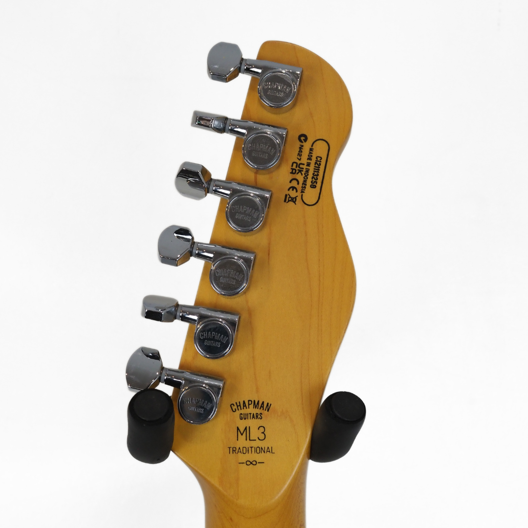 2021 Chapman ML3 Traditional Telecaster-Style Electric Guitar in Natural Ash Grain