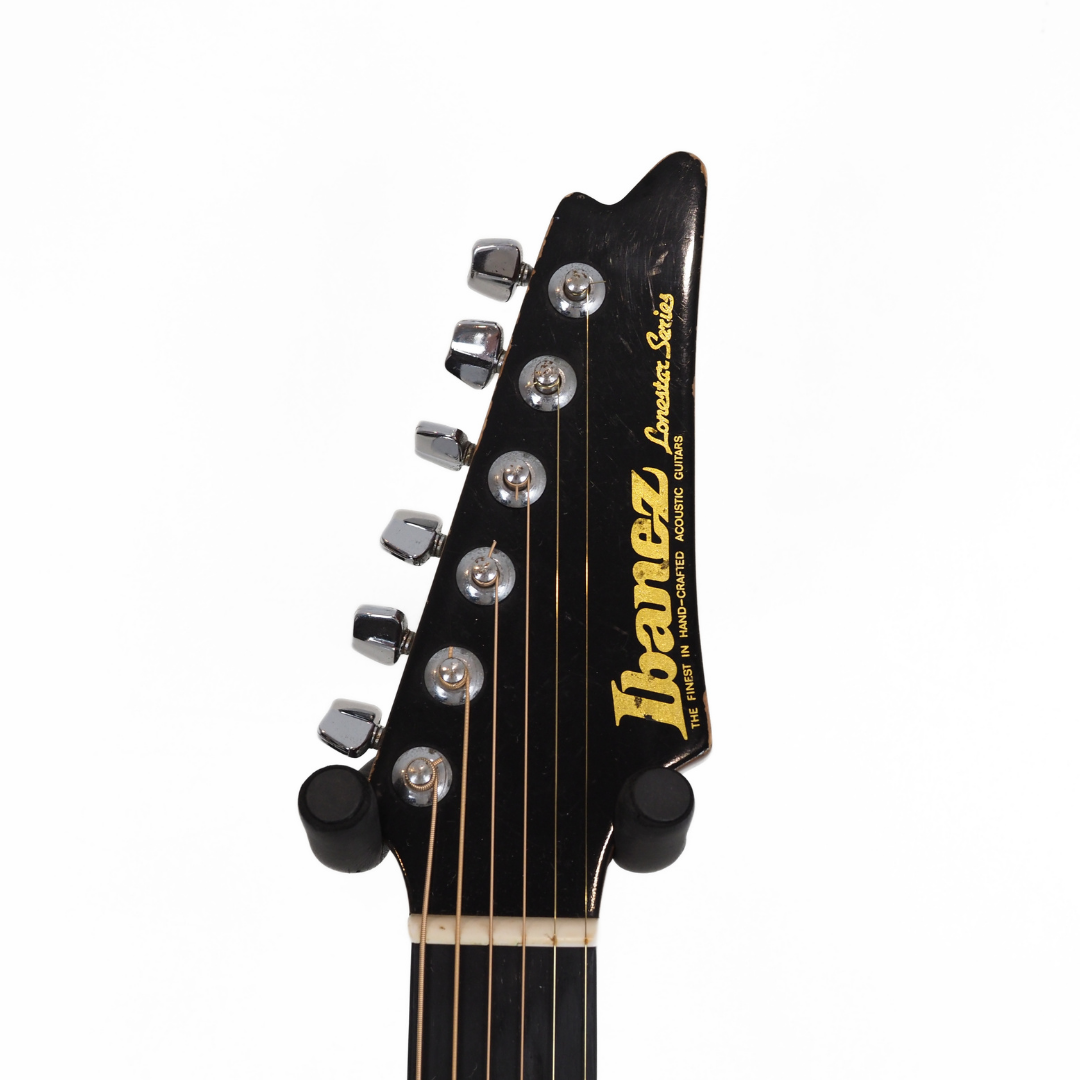 1986 Ibanez LS-335 Lonestar Dreadnought Acoustic Guitar MIJ
