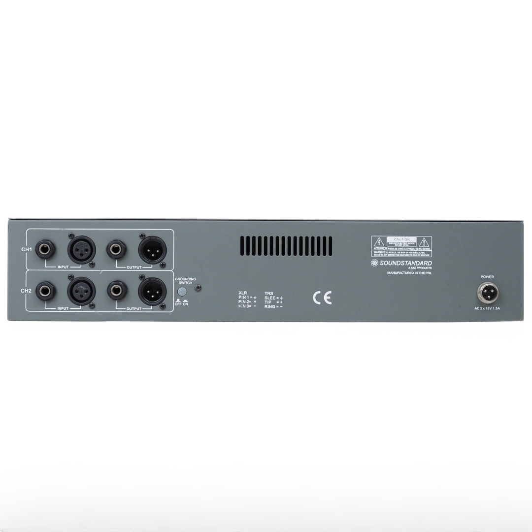 SoundStandard C2231 Professional Dual-Channel 31-Band Graphic Equaliser Rack Mounted Unit