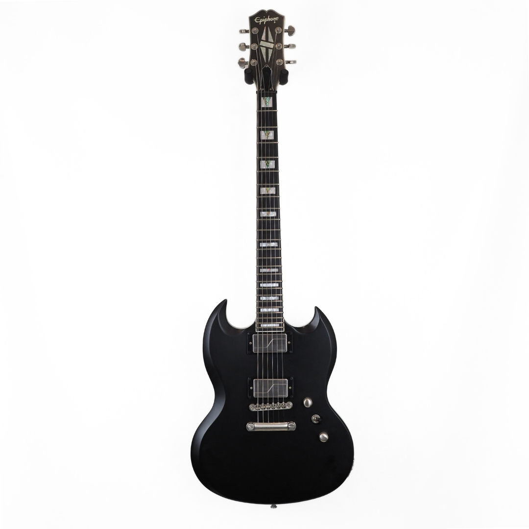2020 Epiphone SG Prophecy Electric Guitar in Aged Jet Black